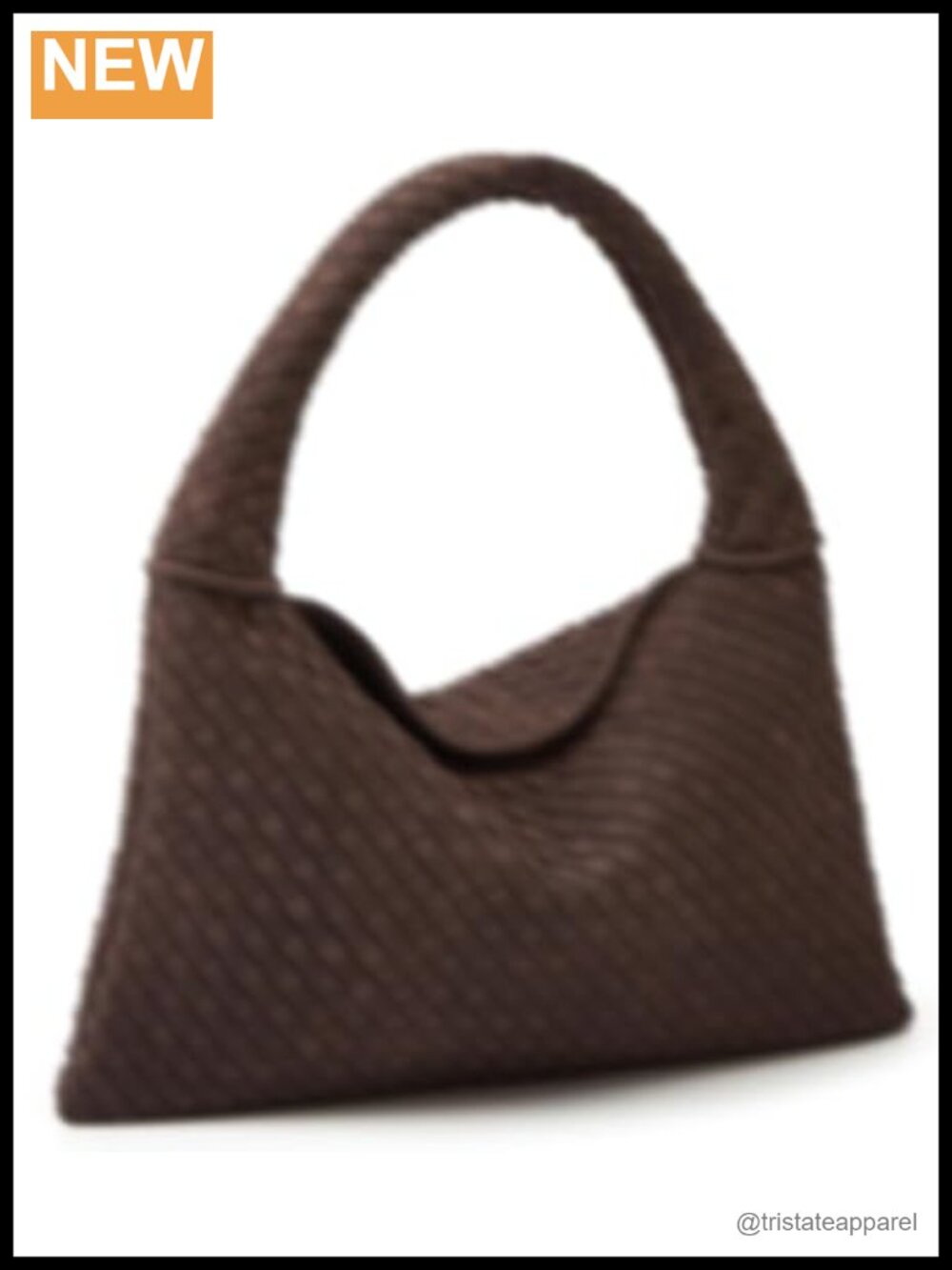 Woven Suede Hobo Shoulder Bag Women Trendy Crossbody Satchel Purse